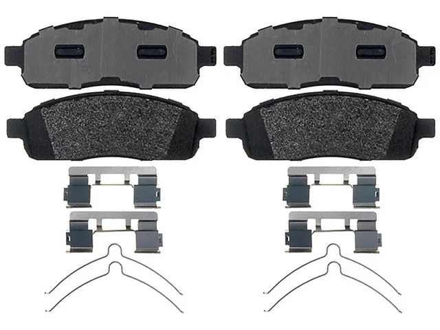 MGD1083MH – R/M BRAKES Brake Pad, OE Replacement Metallic Includes Mounting Hardware